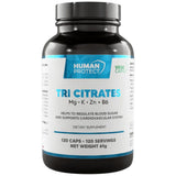 Tri Citrate | Magnésium + potassium + zinc - 120 capsules