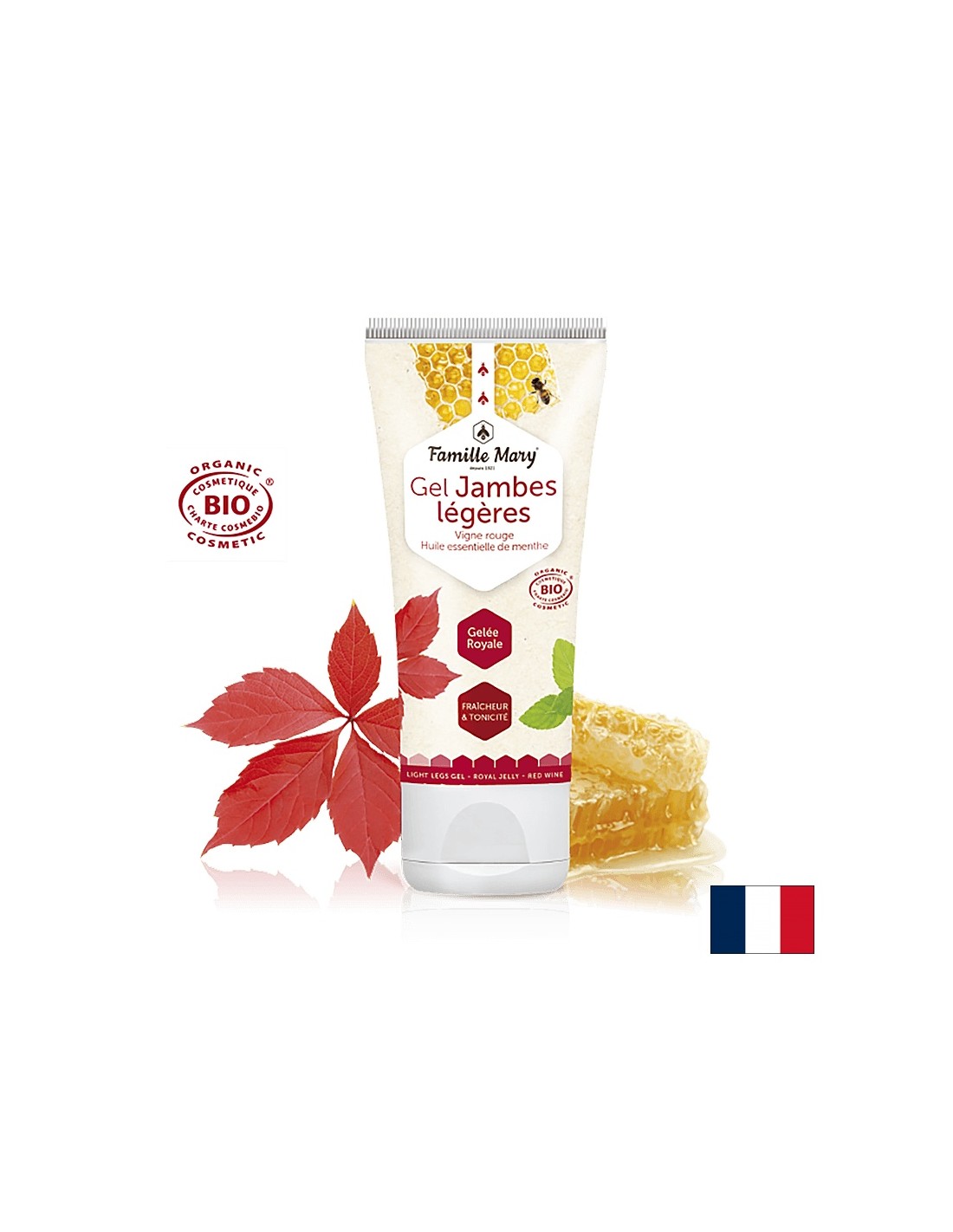 Gel relaxant pour les jambes "légères" - Gel Jambes Legeres Bio, 100 ml