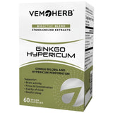 Ginkgo hypericum - 60 capsules