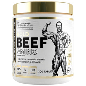 GOLD Beef Amino | High Potency Amino Acid Blend - 300 Tablets - Nutra Best Europe