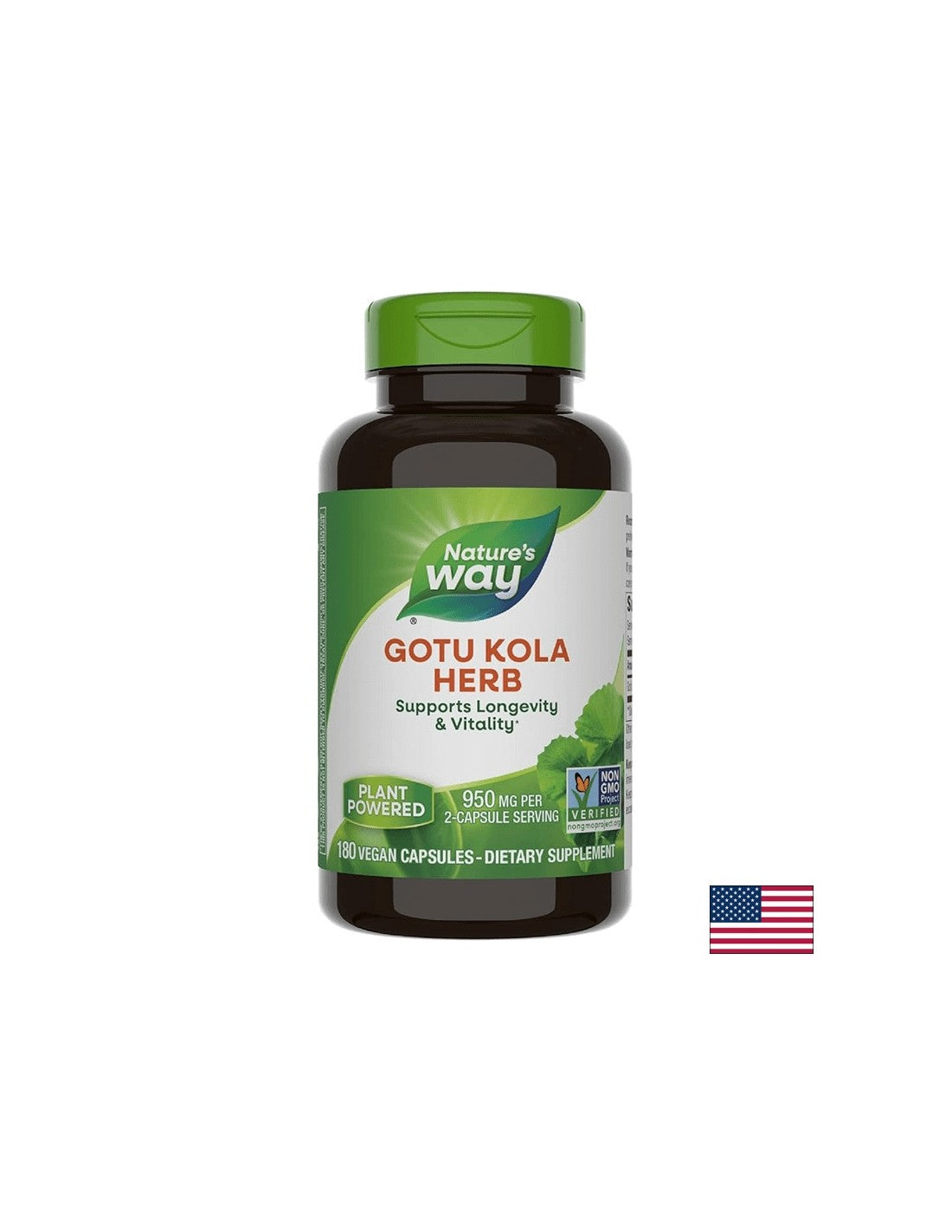 Gottu kola 475 mg - 180 capsules