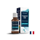 Soins osseux - Vitamine D3 + K2, 20 ml de gouttes