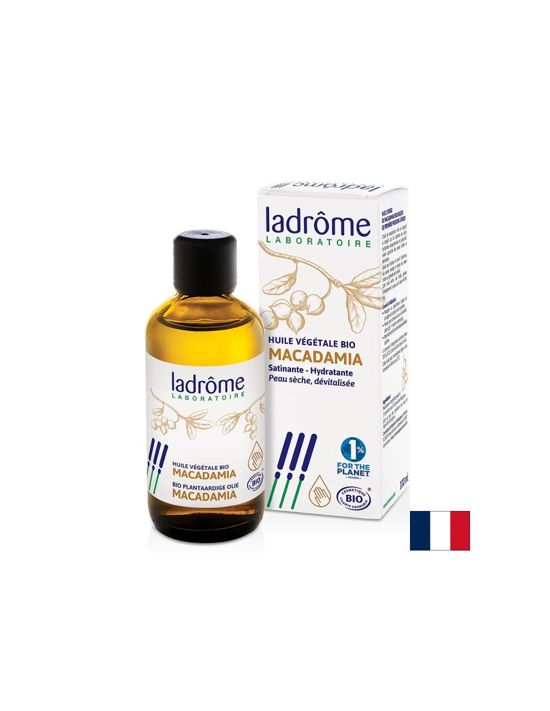 Soins de la peau - macadamia (huile bio essentielle), 100 ml