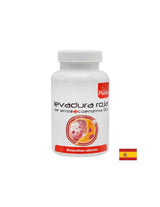 Extrait de riz rouge et coenzyme Q10 - Levadura Roja Plantis® - Contrôle du cholestérol et cœur sain, 120 capsules