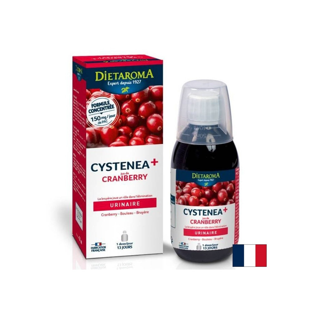 Soins des voies urinaires (canneberge, bouleau blanc et bruyère) Cysténéa +, 200 ml