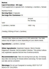 Lipo 6/l-carnitine - 60 capsules