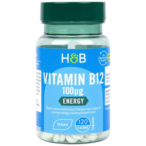 Vitamin B12 100 mcg | Methylcobalamin - 120 Tablets - Nutra Best Europe