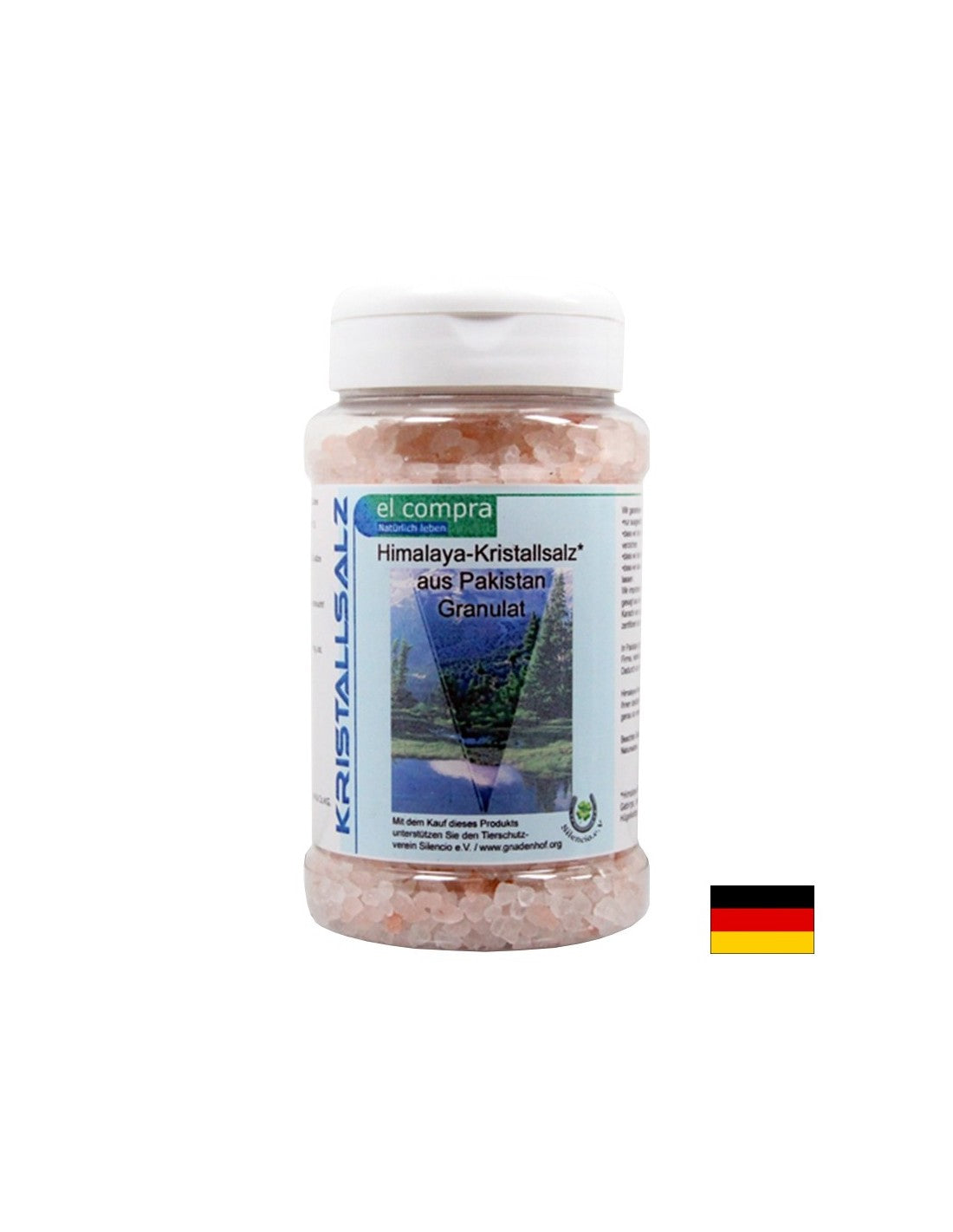 Himalaya Kristallsalz Aus Pakistan Granulat - Salt himalayen du Pakistan, 550 g de grands cristaux El Compra