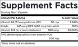 Formule d'homocystéine - 120 capsules