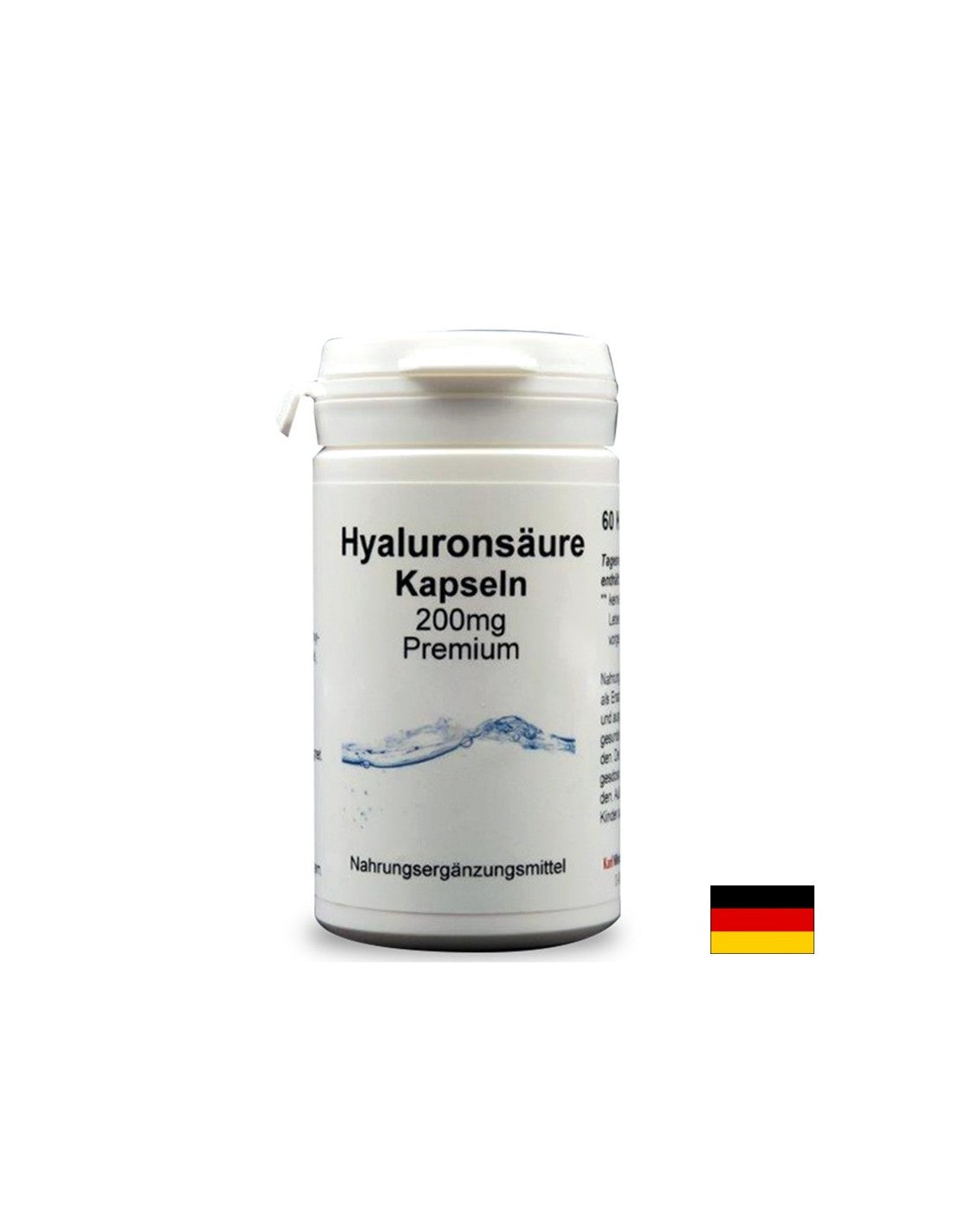 Acide hyaluronique Premium - Acide hyaluronique premium 200 mg, 60 gélules <tc>Karl Minck</tc>
