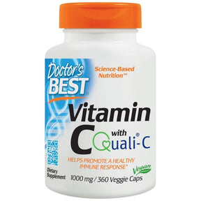 BEST Vitamin C + Quali™ C 1000 mg - 360 capsules - Nutra Best Europe
