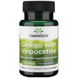 Ginkgo avec vinpocétine (standardisée) 40 mg - 60 capsules