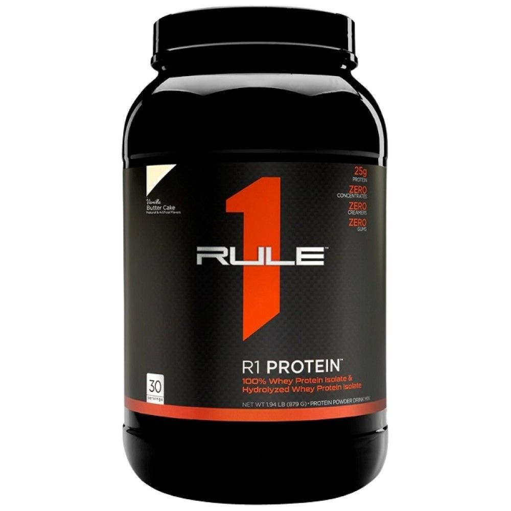 Protéine R1 | Hydrolyzate d'isolat et de lactosérum 100% - 855-930 grammes