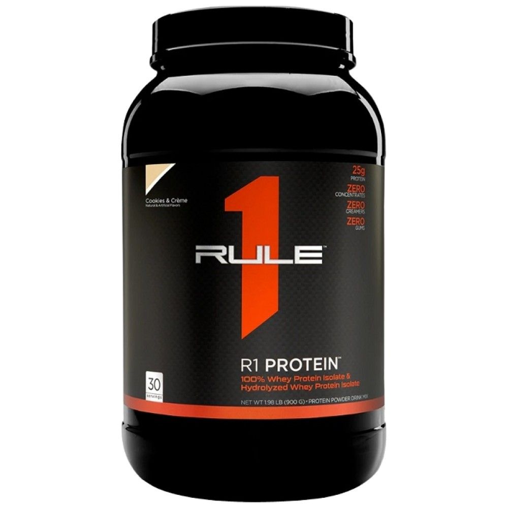 Protéine R1 | Hydrolyzate d'isolat et de lactosérum 100% - 855-930 grammes