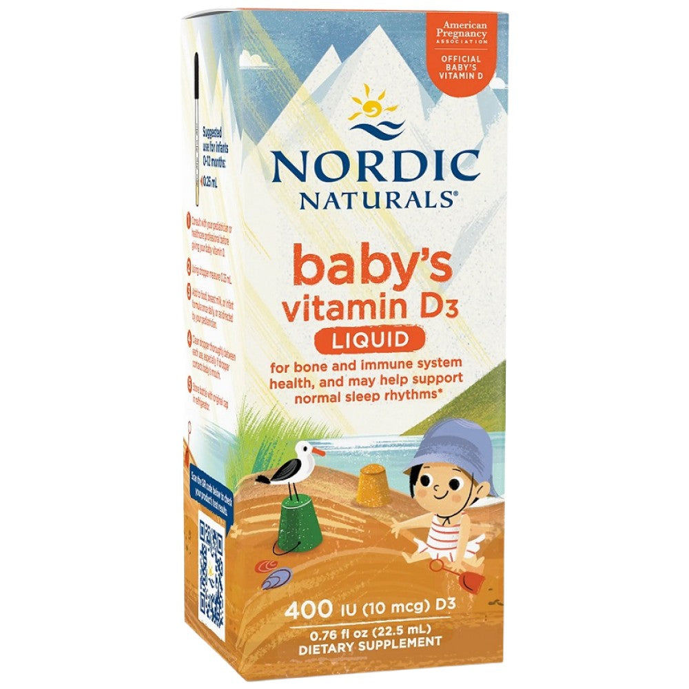 Vitamine D3 400 UI de bébé - 22,5 ml