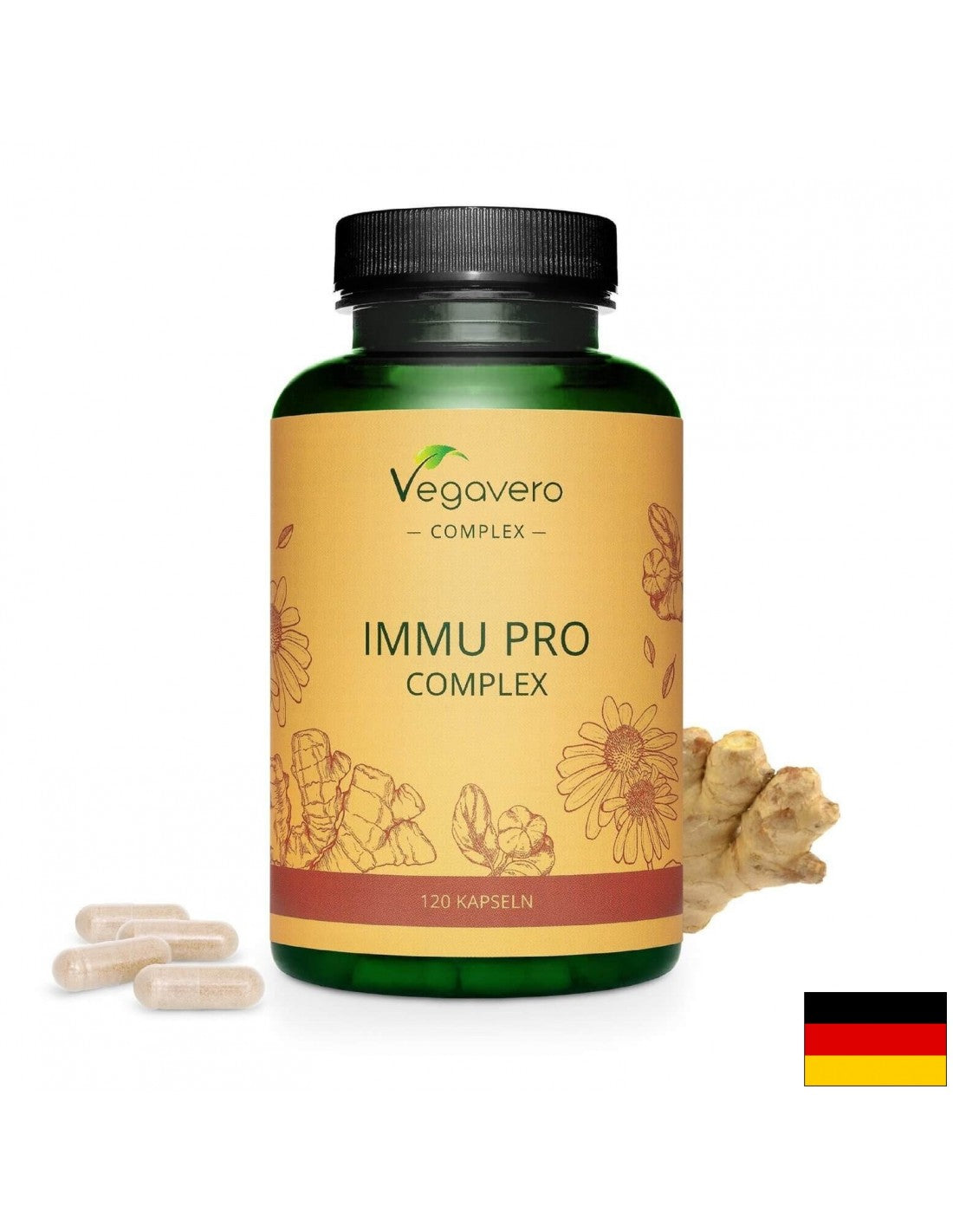 Complexe Immu Pro, 120 gélules, 100% Vegan <tc>Vegavero</tc>
