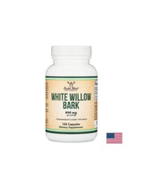 White Willow (écorce) - Pour l'inflammation et la douleur, 400 mg, 120 capsules pour 4 mois d'admission