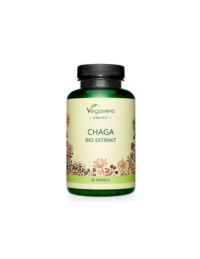 Immunity and energy - Chaga Bio extract, 90 Vegavero capsules - Nutra Best Europe