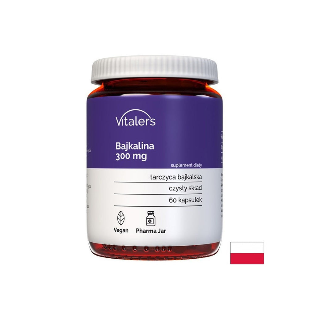 Immunité et un cœur sain - Baikal Skullcap, 300 mg x 60 capsules