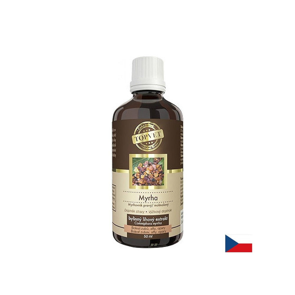 Immunité et cœur sain - Myrrhe (résine) + vitamine C, 50 ml de teinture