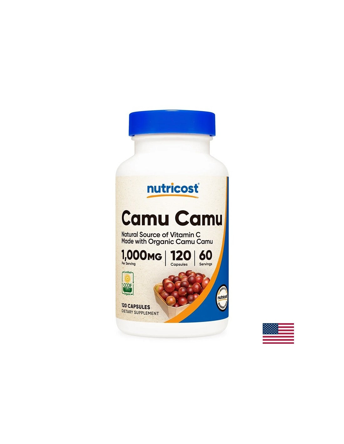 Immunité - CAMU CAMU, 500 mg x 120 capsules
