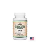 Immunité - Quercétine 1000 mg + Bromélaïne 200 mg, 120 gélules <tc>Double Wood</tc>