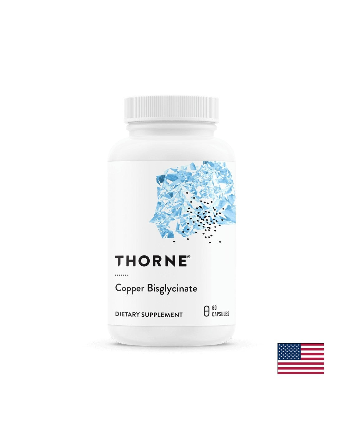 Cuivre (bisglycinate) - antioxydant et protection immunitaire - Cuivre, 2 mg, 60 capsules <tc>Thorne</tc>