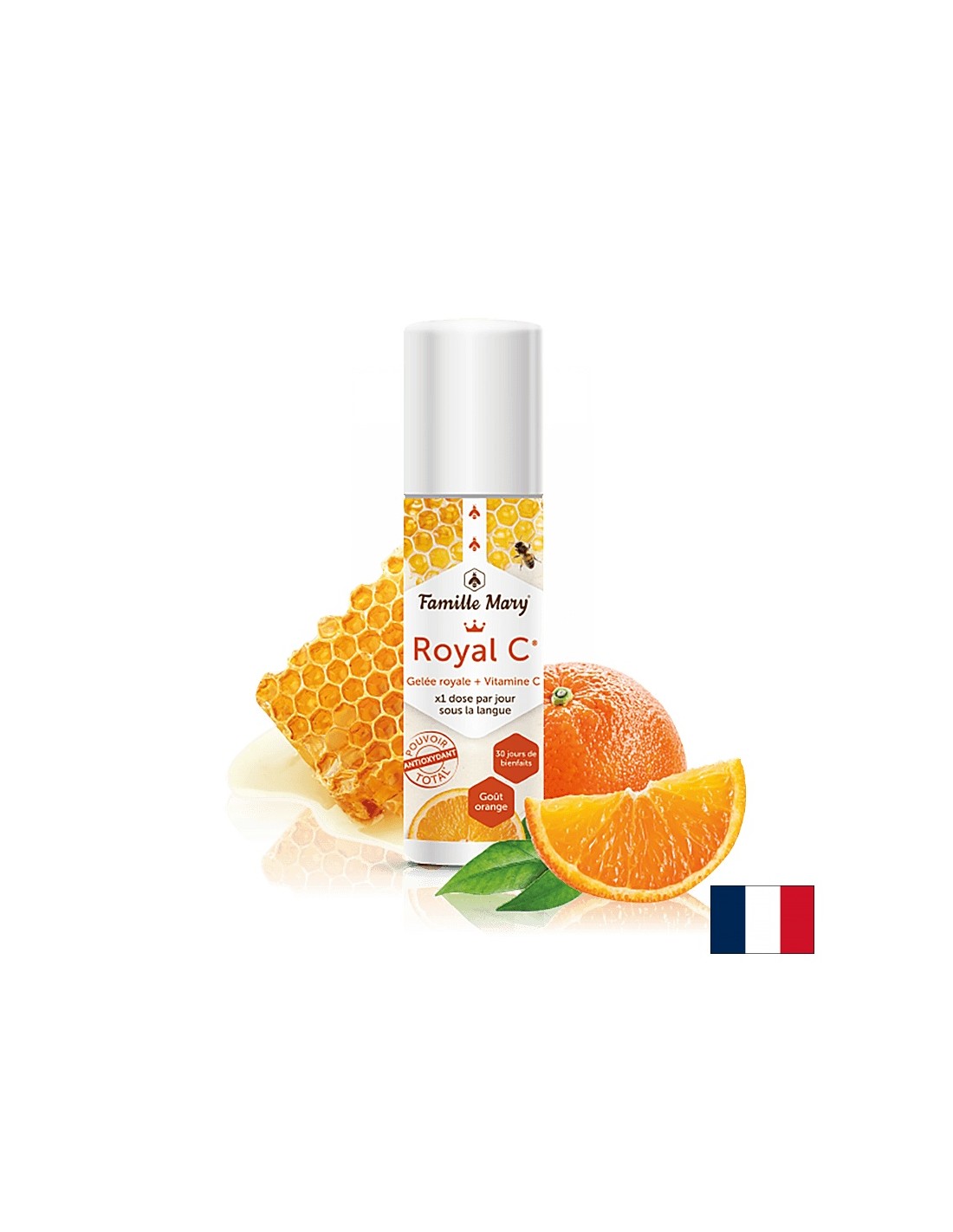 Immunité - Royal Jelly + Vitamin C, bouteille 30 g