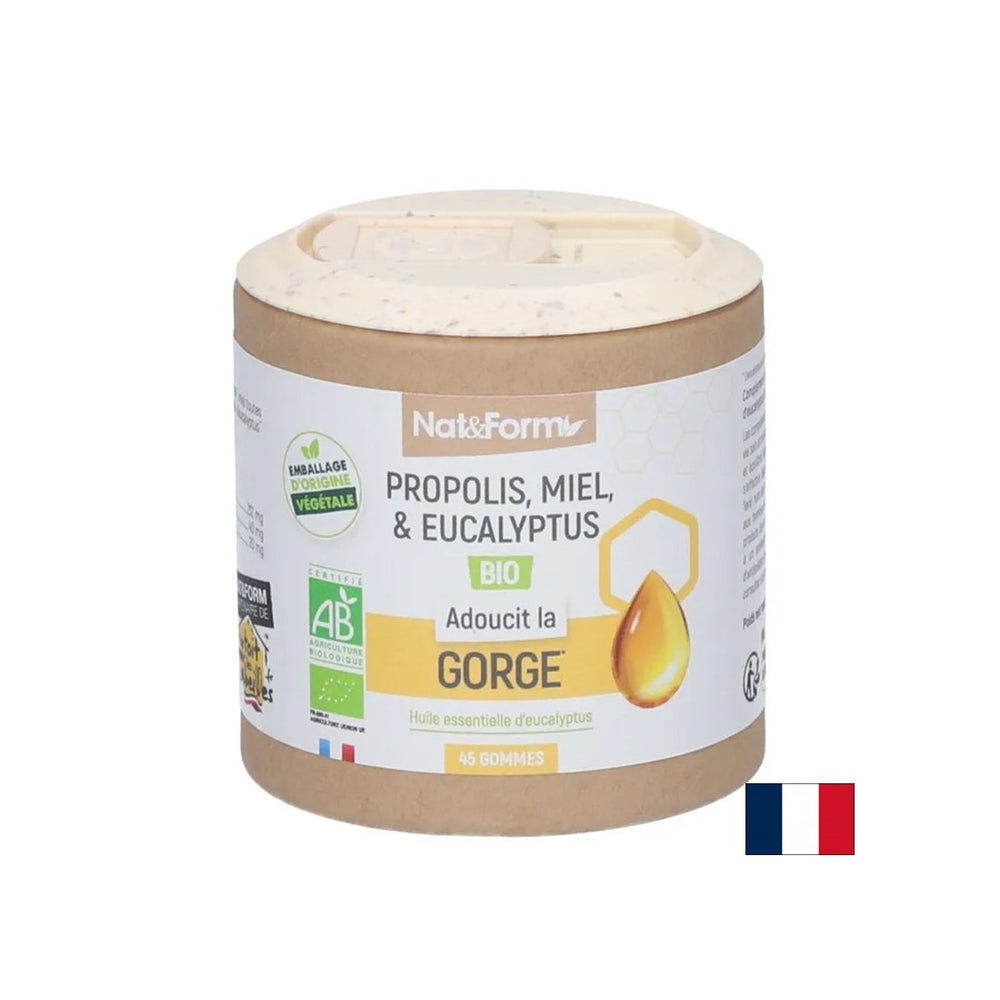 Immunité - propolis, miel et eucalyptus, 45 comprimés de gelée