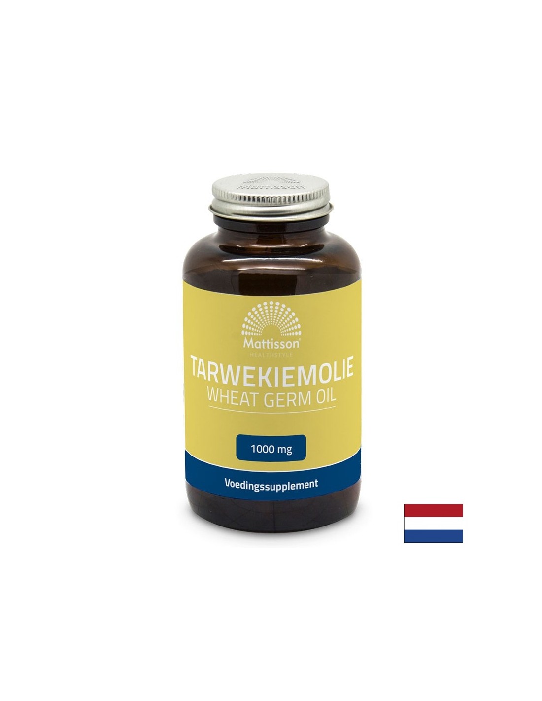 Fonction immunitaire et cérébrale - Huile de germe de blé 1000 mg x 90 capsules <tc>Mattisson Healthstyle</tc>