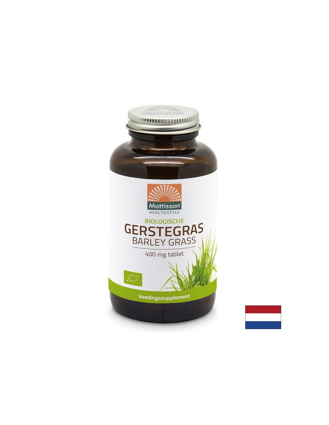 Système immunitaire et foie - Herbe d'orge biologique, 350 comprimés <tc>Mattisson Healthstyle</tc>