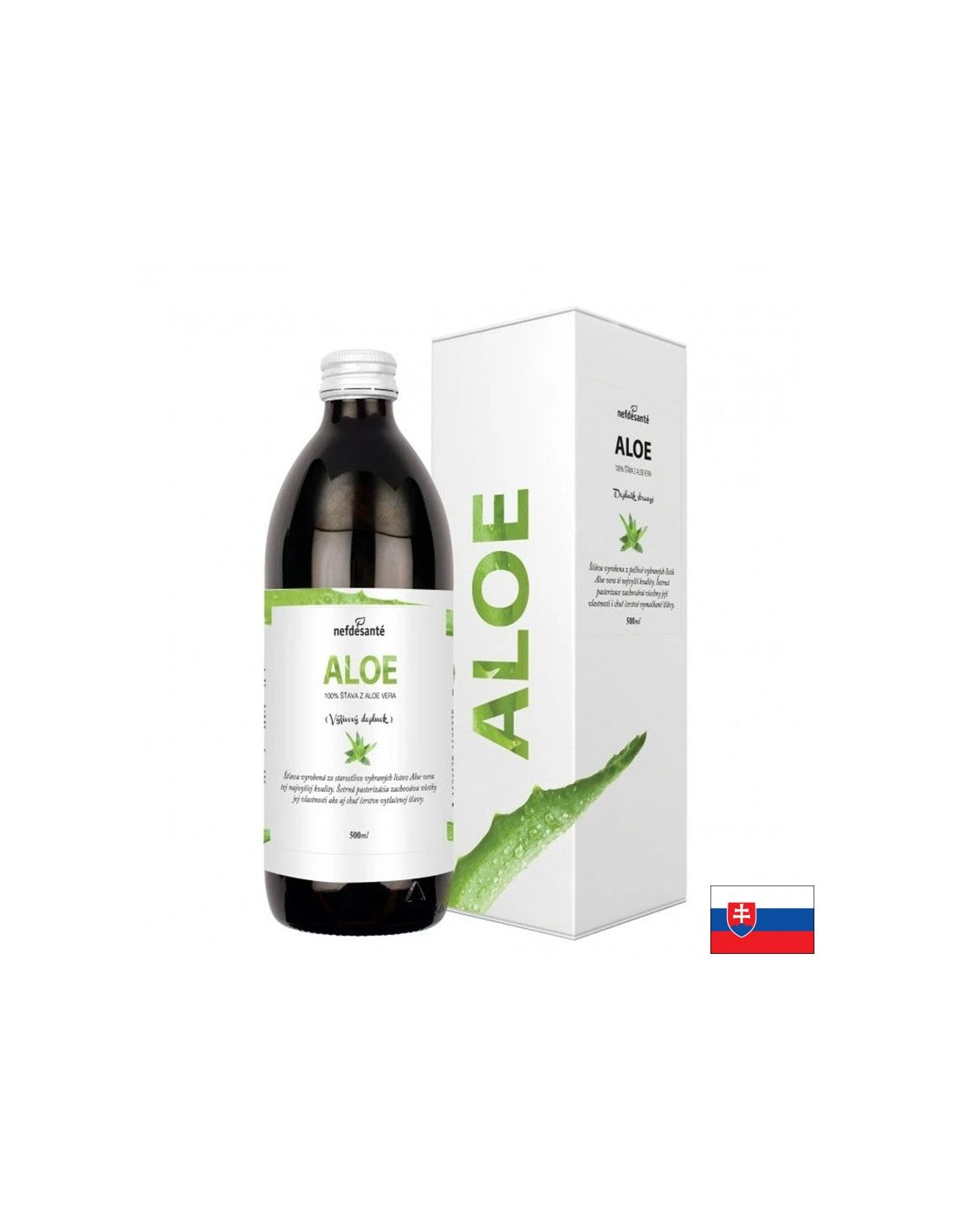 Jus d'aloe vera - digestion et immunité, 500 ml, 10 doses