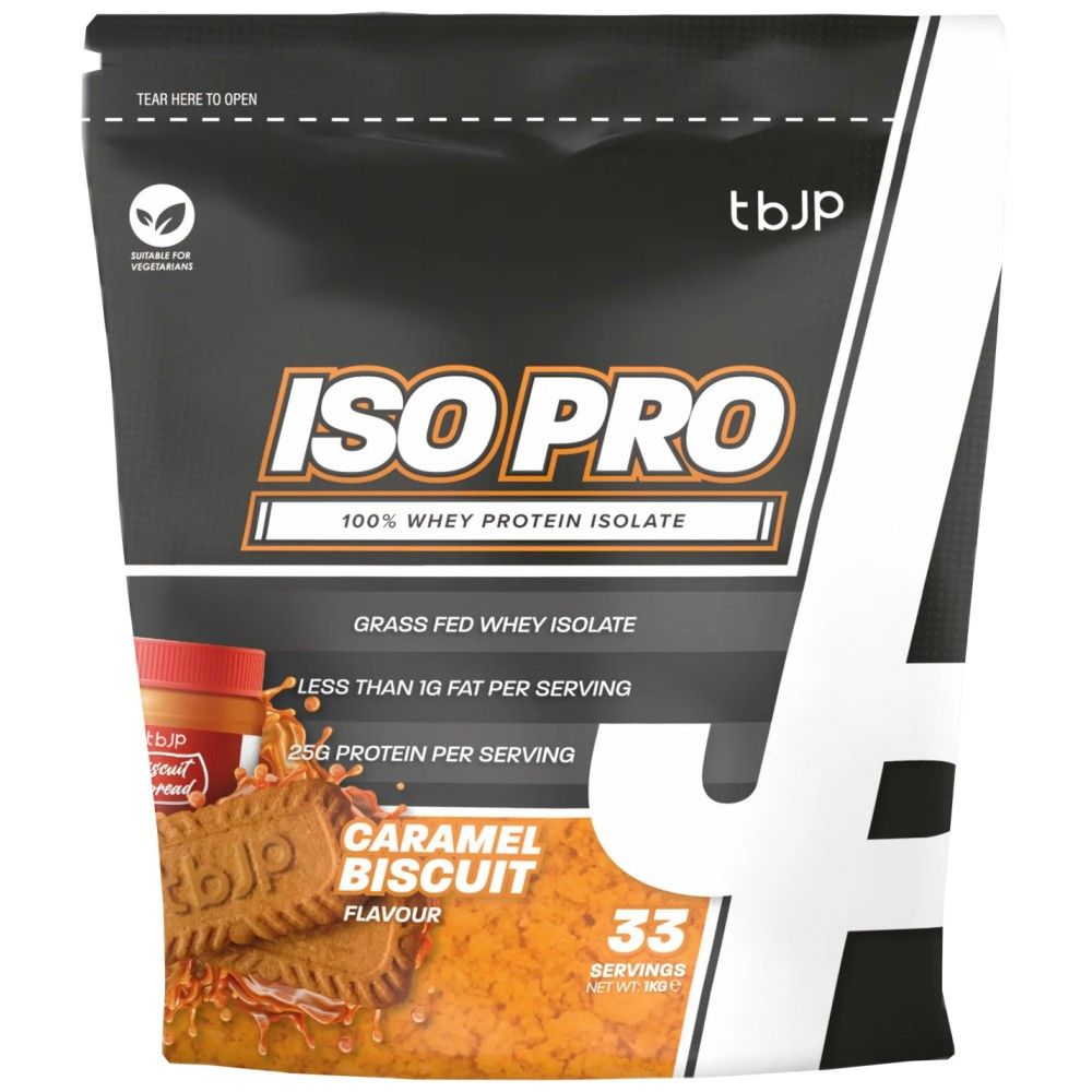 ISO Pro | Isolat de protéines de lactosérum 100% - 1000 grammes