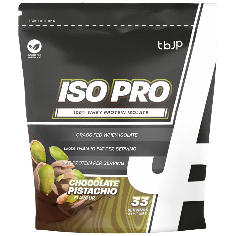 ISO Pro | Isolat de protéines de lactosérum 100% - 1000 grammes