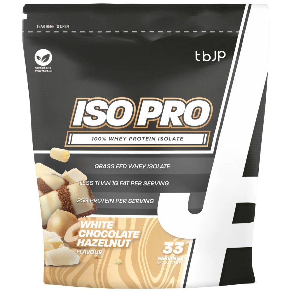 ISO Pro | Isolat de protéines de lactosérum 100% - 1000 grammes