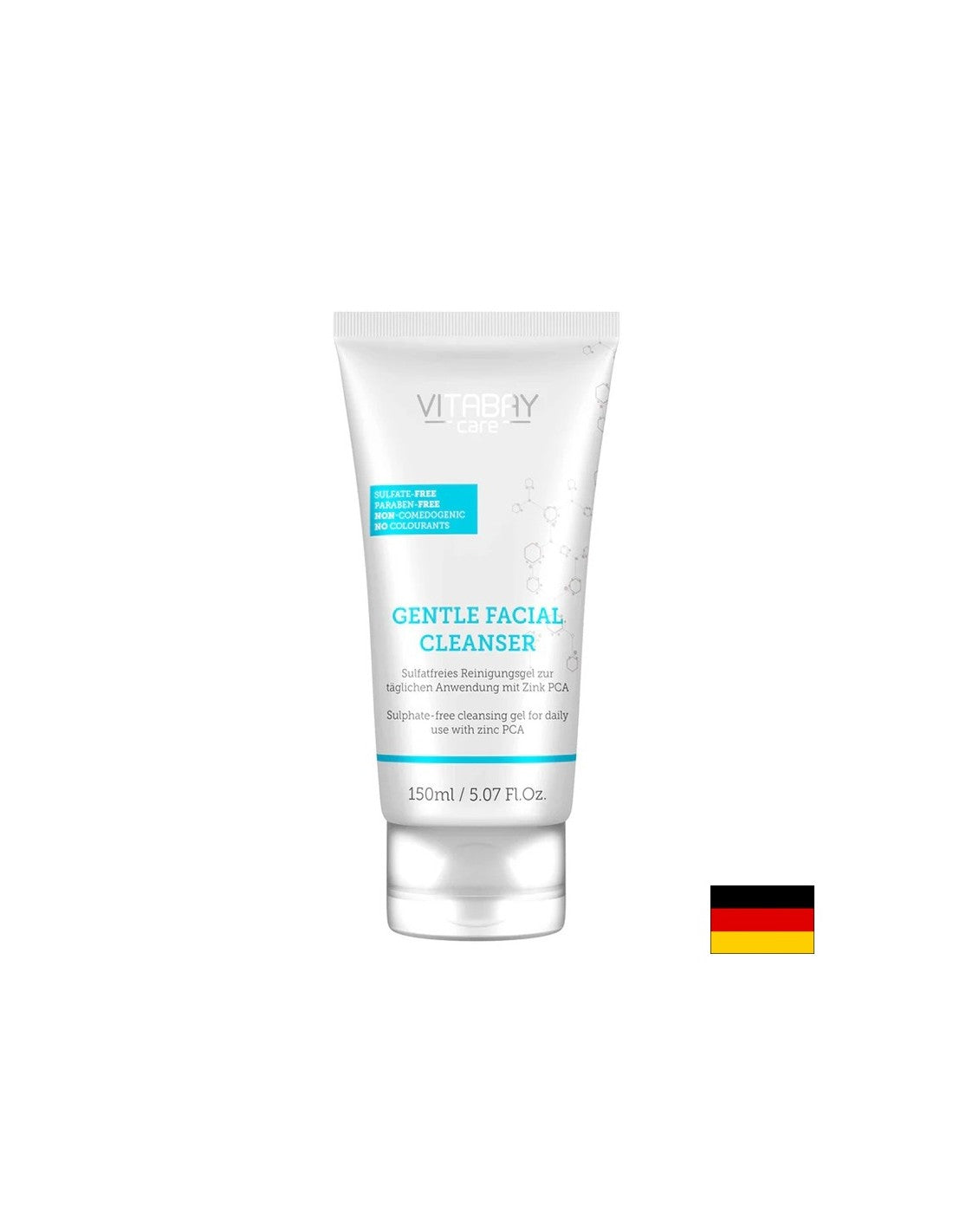 Gel de lavage du visage avec du zinc, 150 ml
