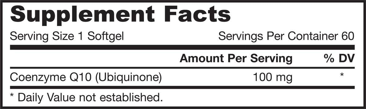 Q-Absorb-Q10 100 mg - 60 capsules de gel