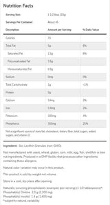 Granules de lécithine non OGM - 907 grammes