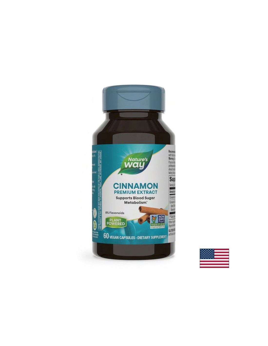 Cannelle 500 mg x 60 capsules de la nature