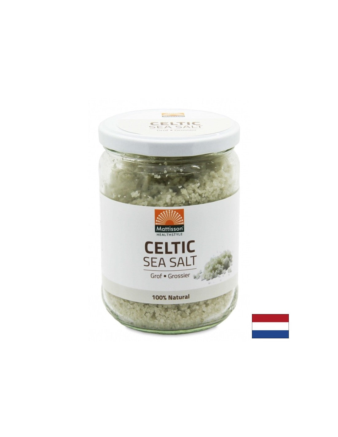 Sel de mer celtique (gros sel), 400 g <tc>Mattisson Healthstyle</tc>