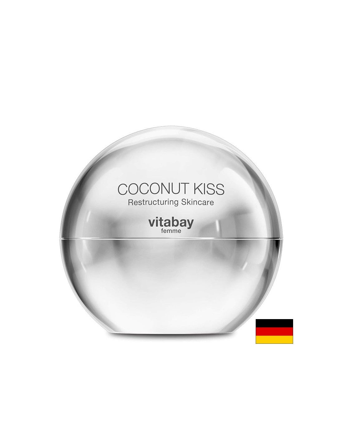 Hydratant de coco baiser pour la peau sèche avec de l'huile de noix de coco, 50 ml