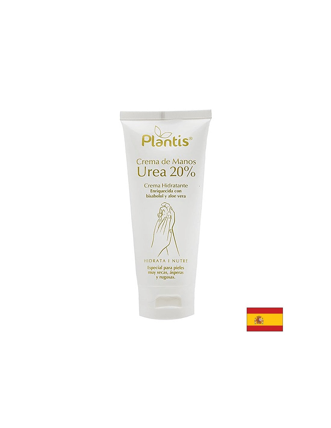Crème de main hydratante avec de l'aloe vera et de l'urée 20%, 100 ml