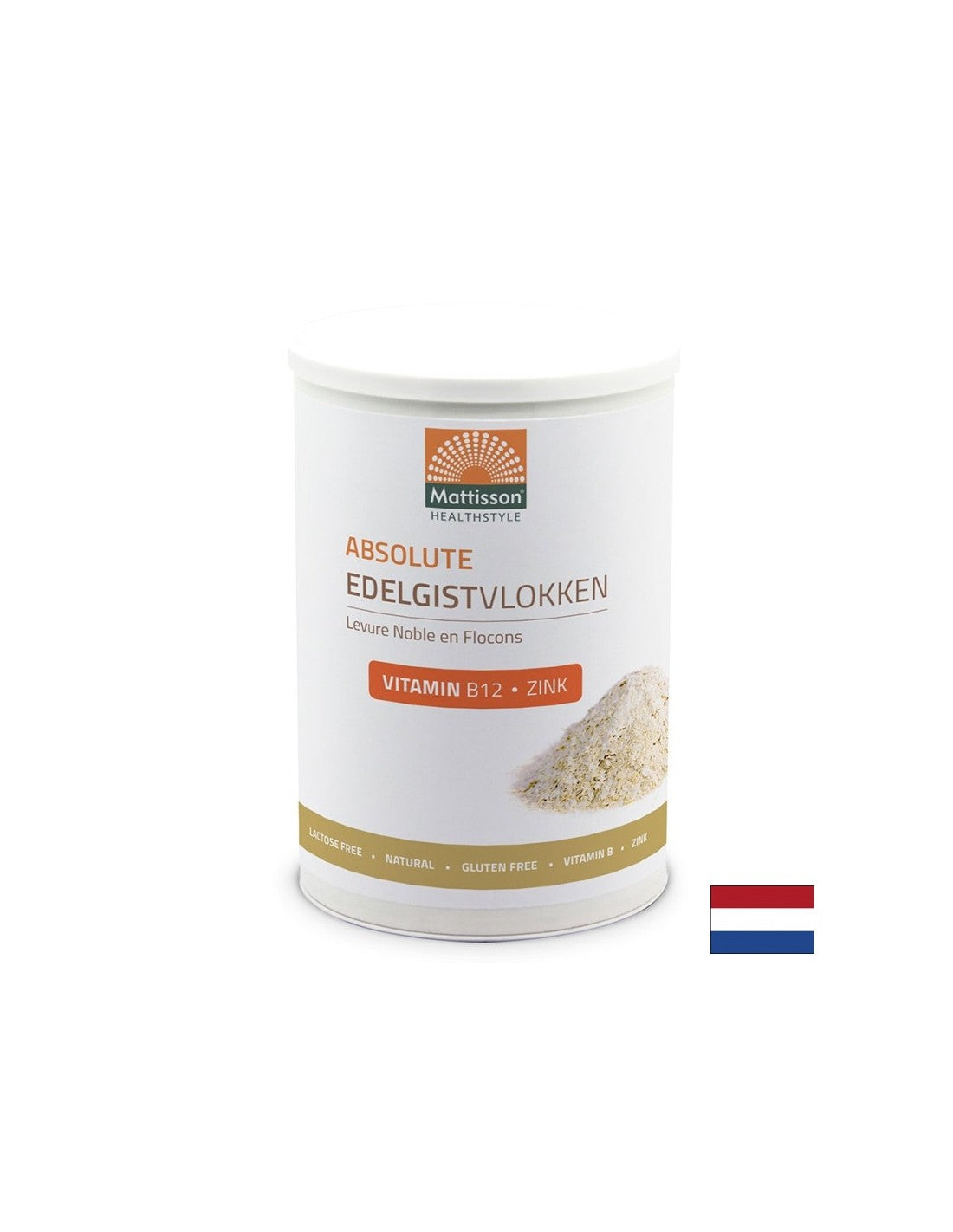 Levure nutritionnelle + Vitamine B12 + Zinc, 200 g <tc>Mattisson Healthstyle</tc>
