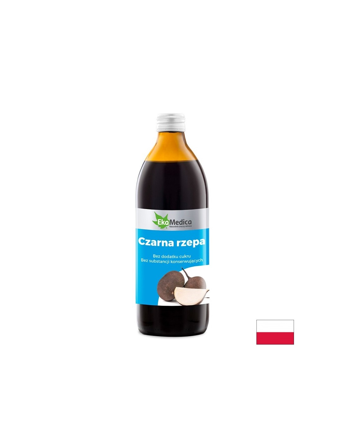Digestion - Navet noir + vitamine C, sirop 500 ml Ekamedica
