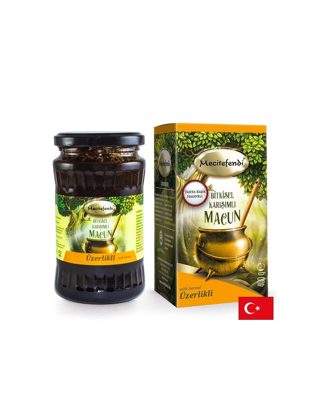 Paste à base de plantes avec grains - digestion et désintoxication intestinale, 400 g