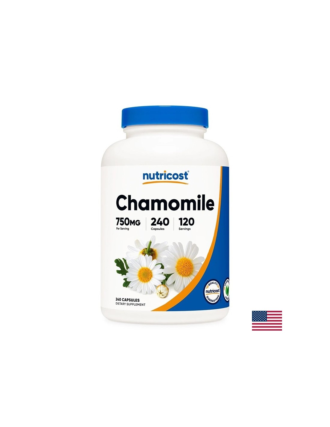 Digestion - camomille 375 mg, 240 capsules