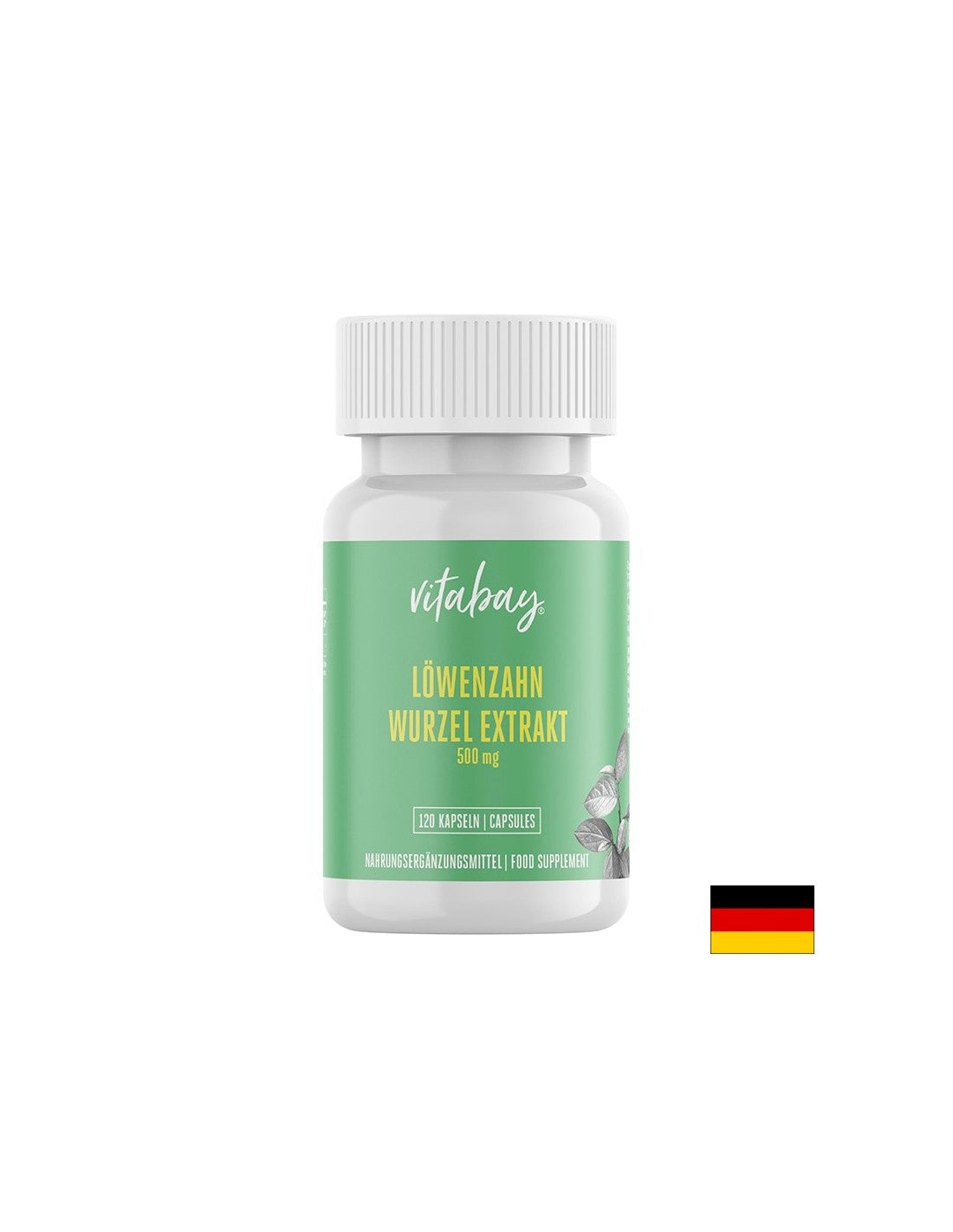 Système digestif - pissenlit (extrait racine), 500 mg, 120 comprimés