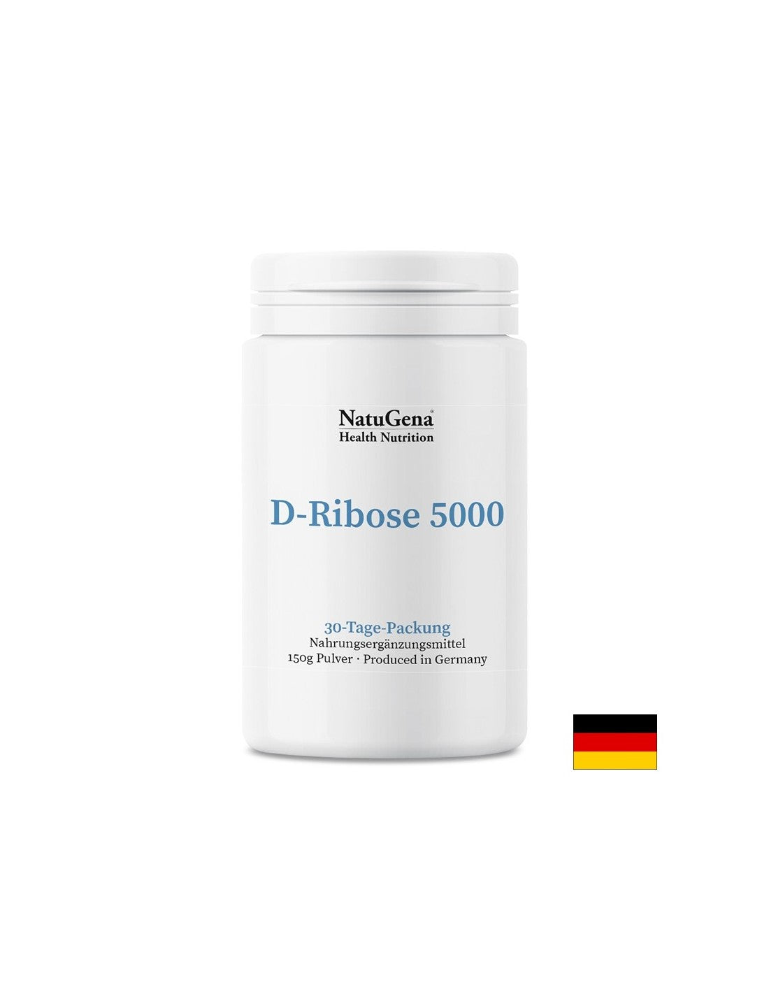 Santé et énergie cellulaire - D-ribose 5000, 150 g de poudre
