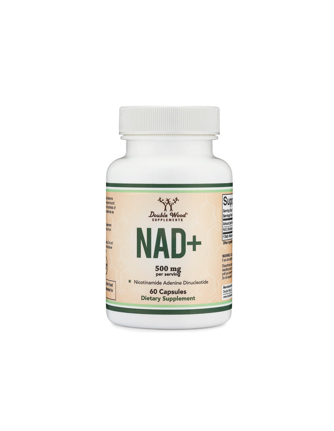 NAD + 500 mg - 60 capsules