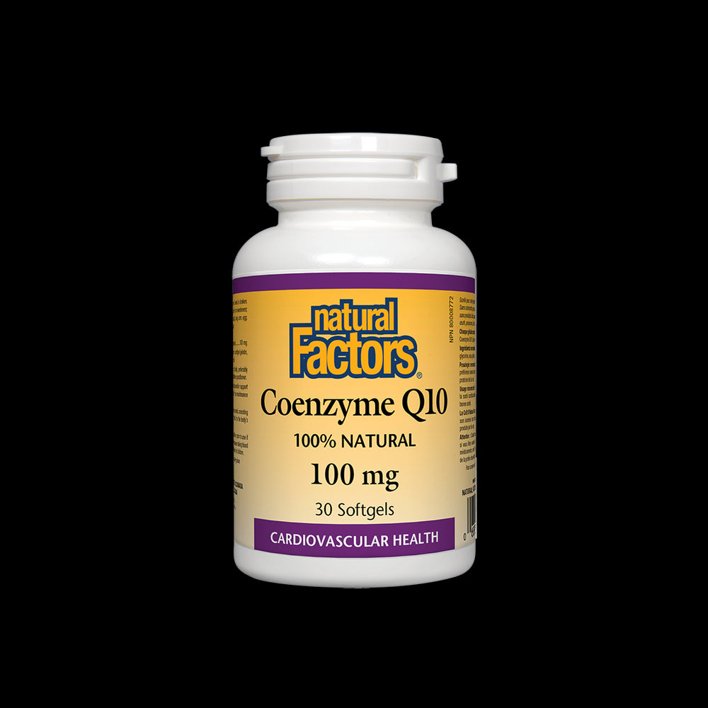 Coenzyme Q10 100 mg - 60 capsules de gel